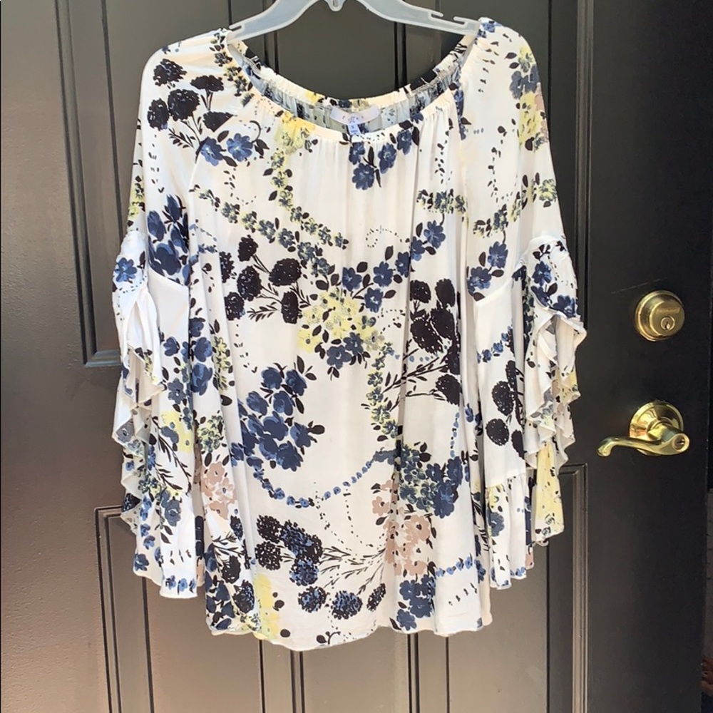 Floral Tunic Blouse